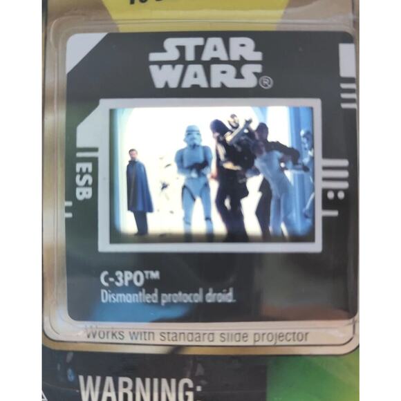 Star Wars C-3PO 1997 Kenner The Power of the Force Action Slide SW6 - Picture 3 of 3